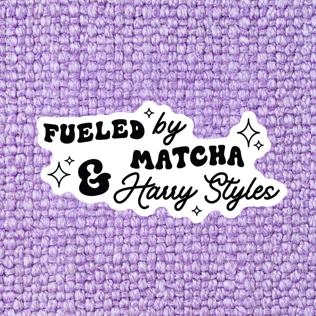 Matcha and Harry Sticker