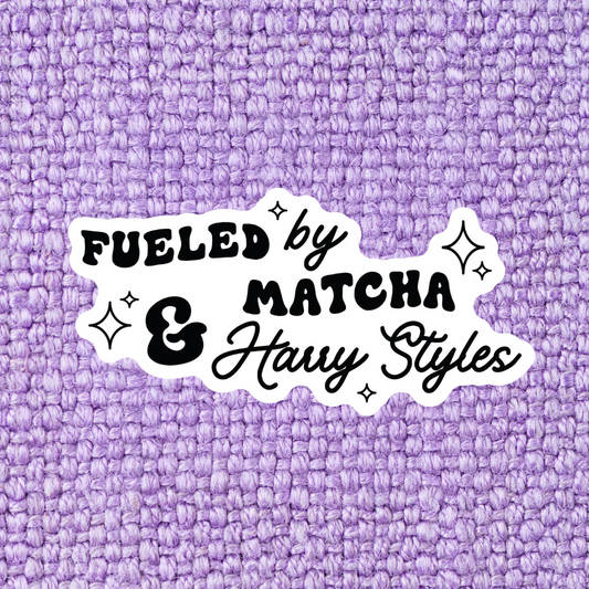 Matcha and Harry Sticker