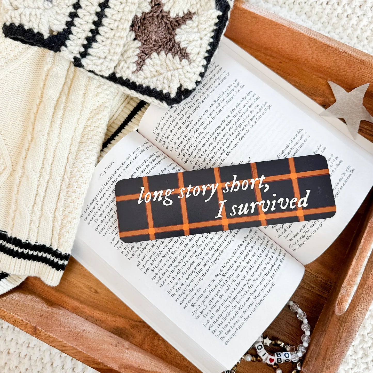 Long Story Short Bookmark