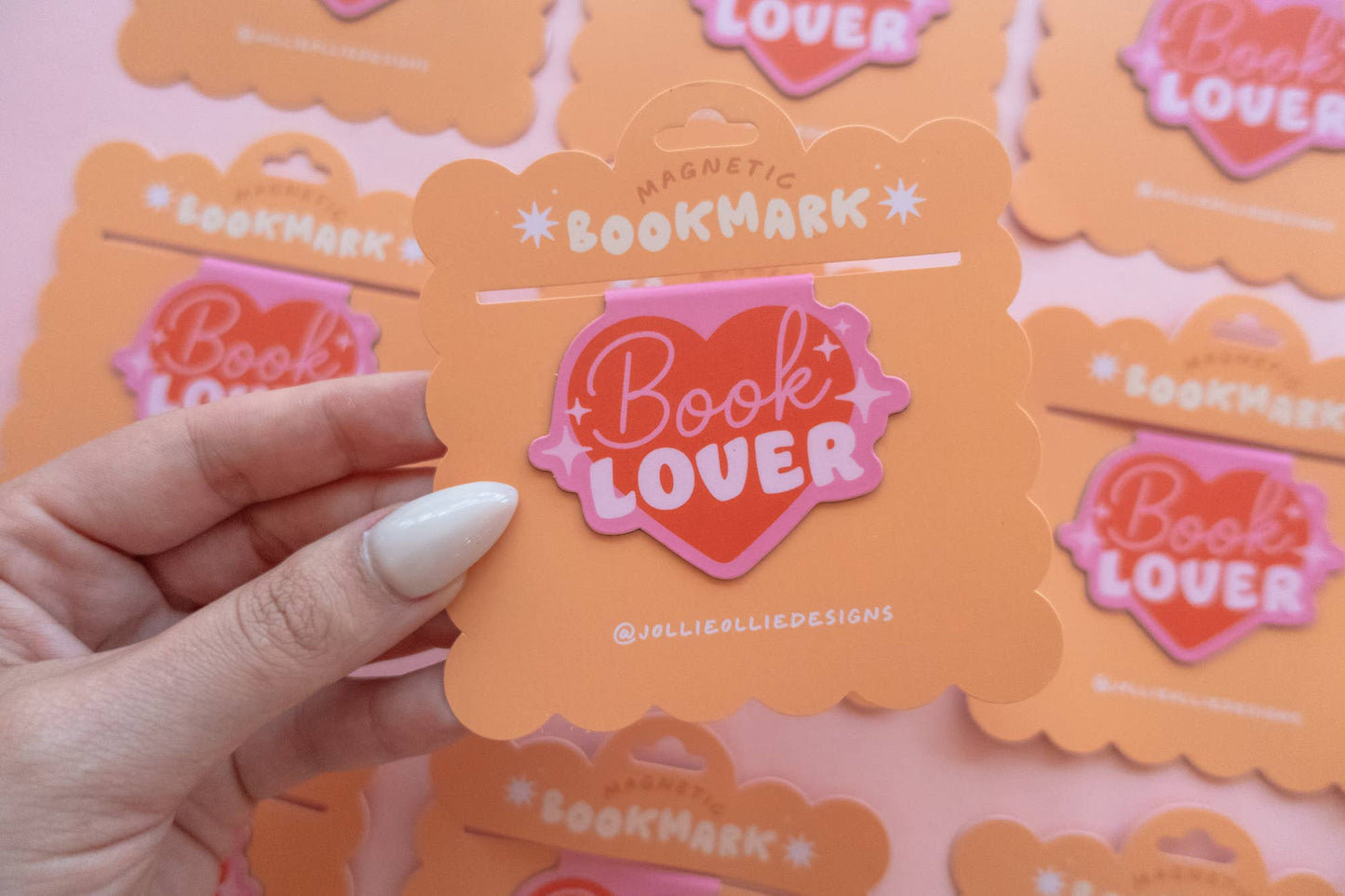 Red Book Lover Magnetic Bookmark