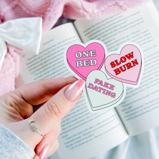 Trope Candy Hearts Sticker