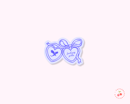 Fantasy Girlie Locket Sticker
