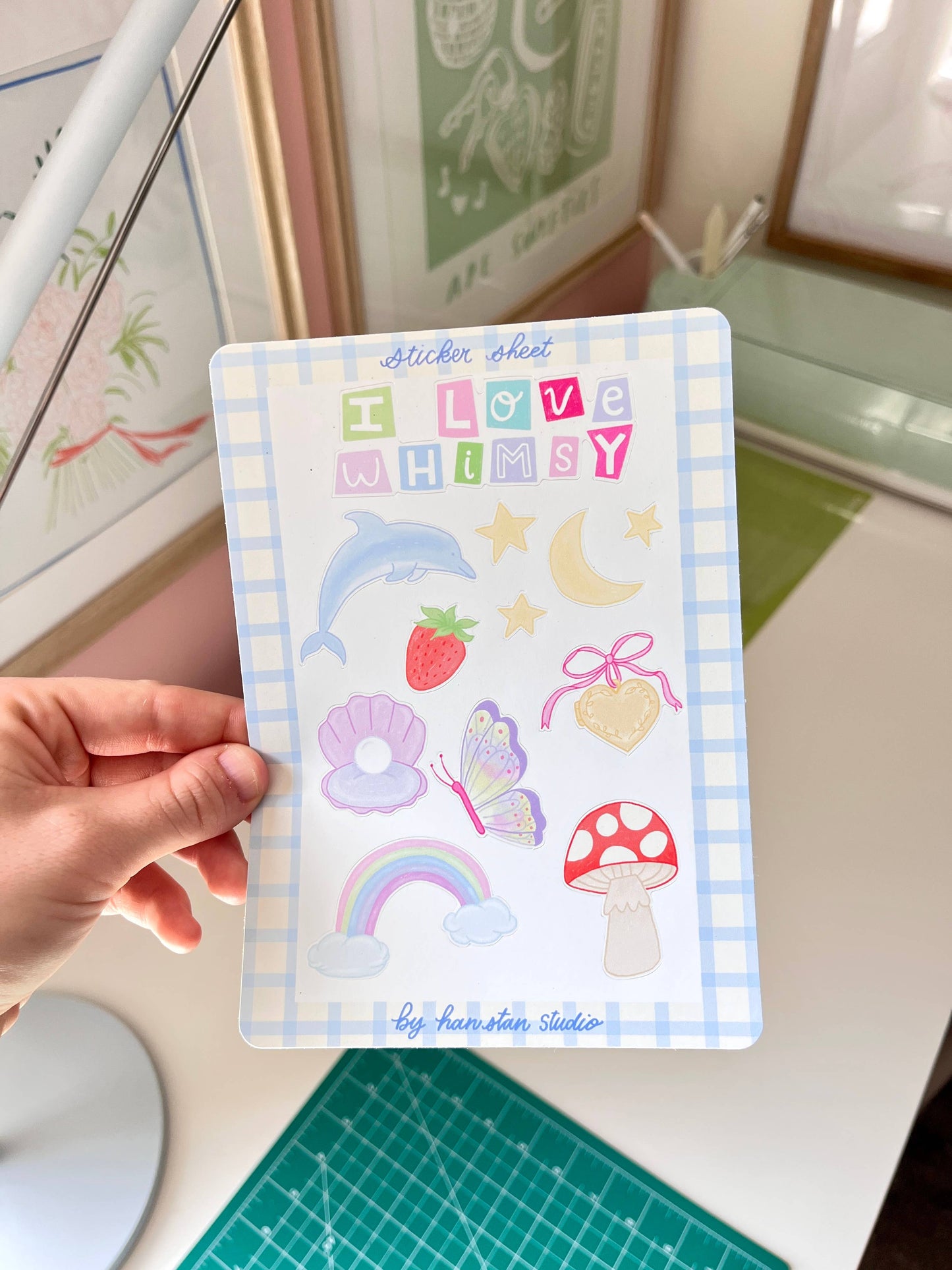 Whimsy Junk Journaling Sticker Sheet