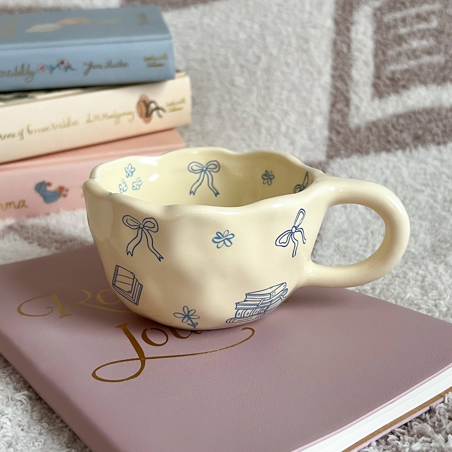 Bows and Books Mug