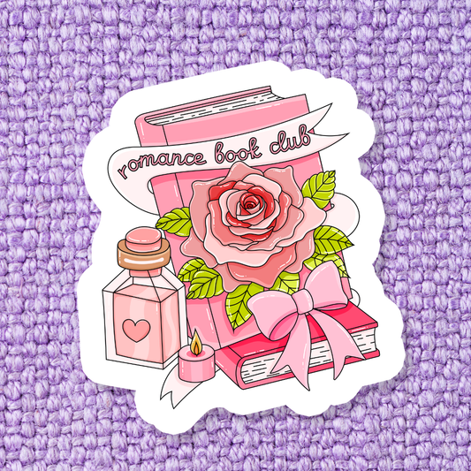 Romance Book Club Sticker