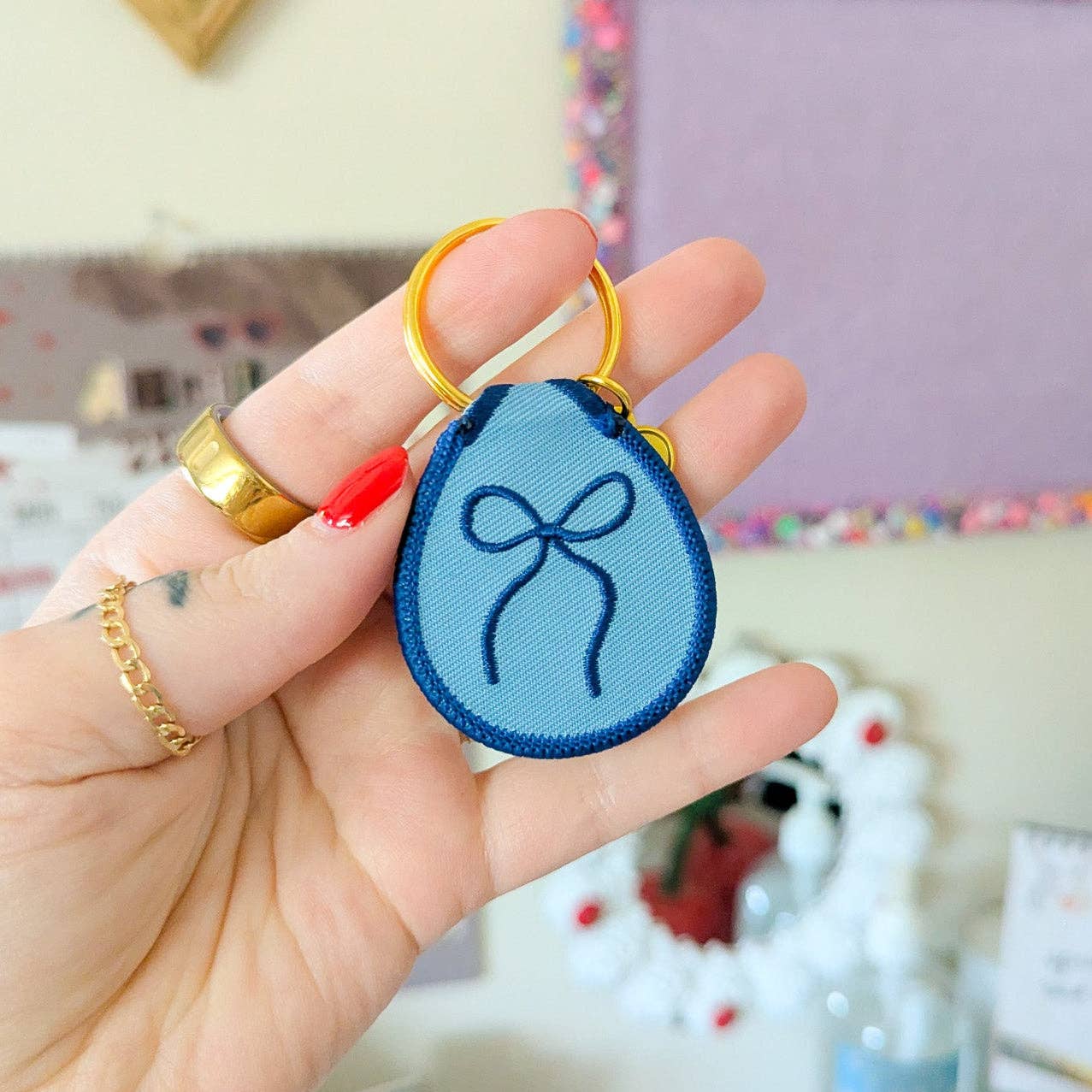 Bow keychain