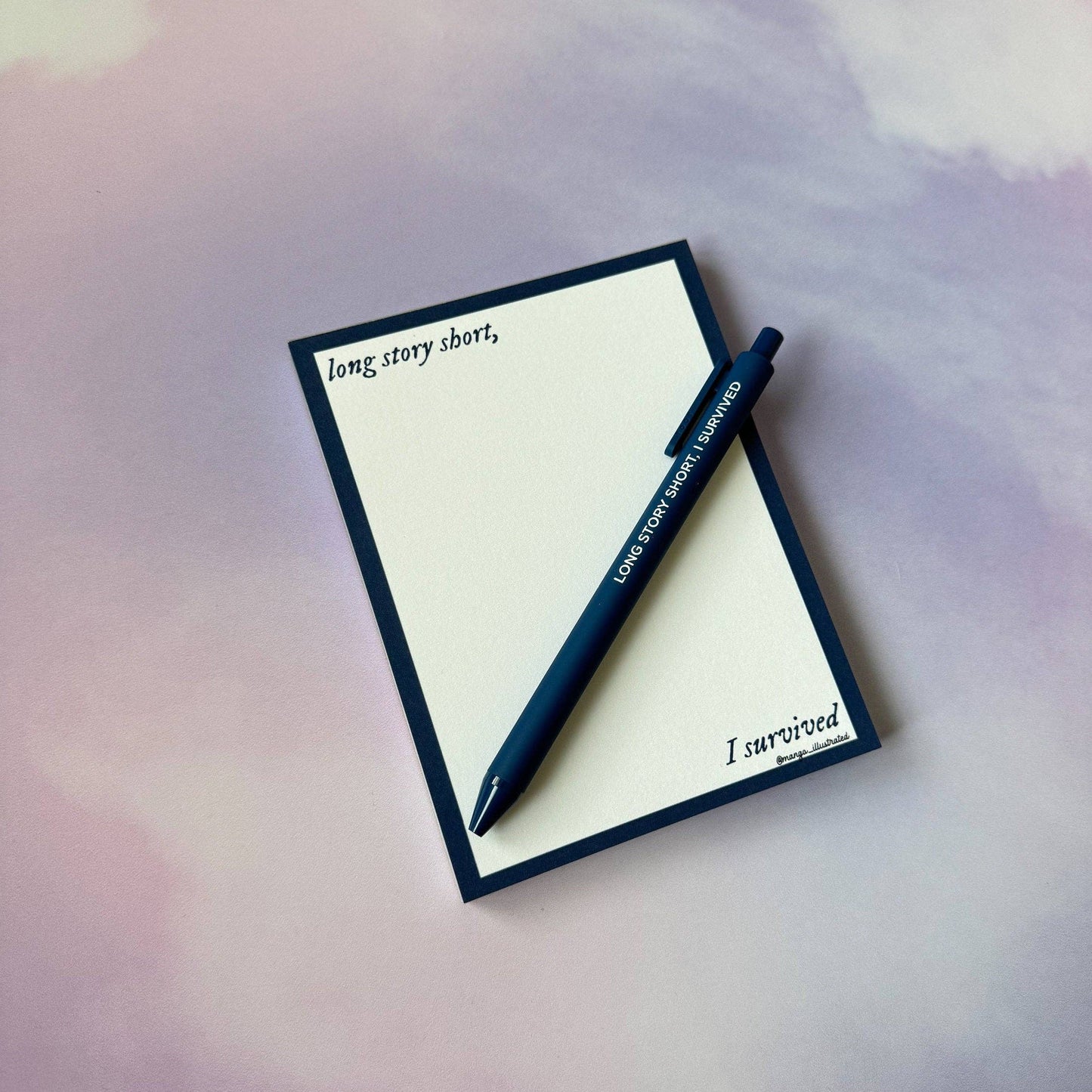 Long Story Short I Survived Notepad