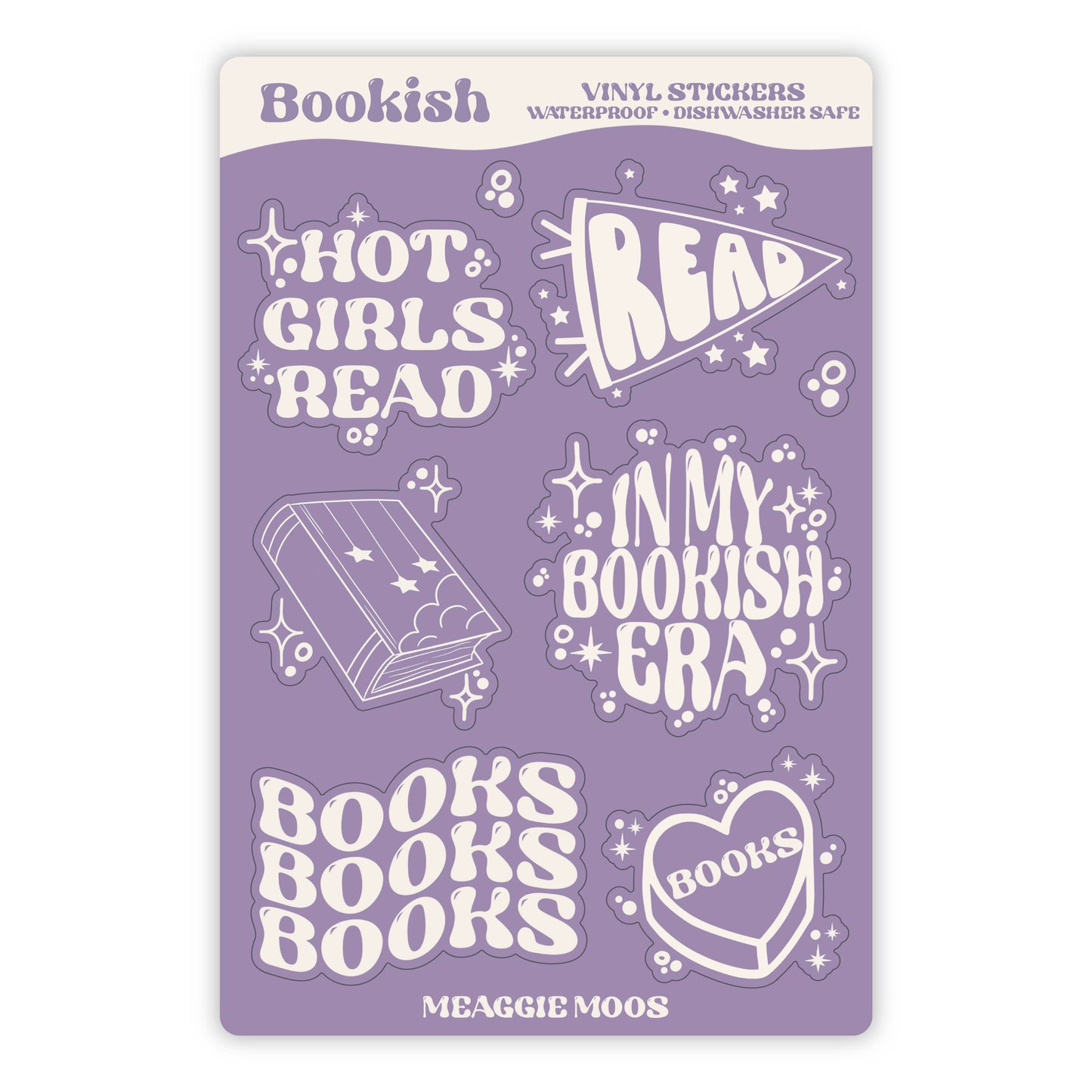 In My Bookish Era Sticker Sheet