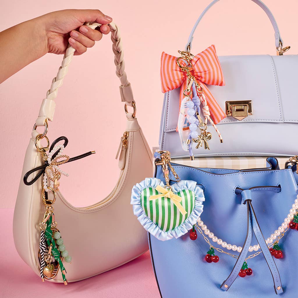 Cool Crush Puffy Heart Bag Charm