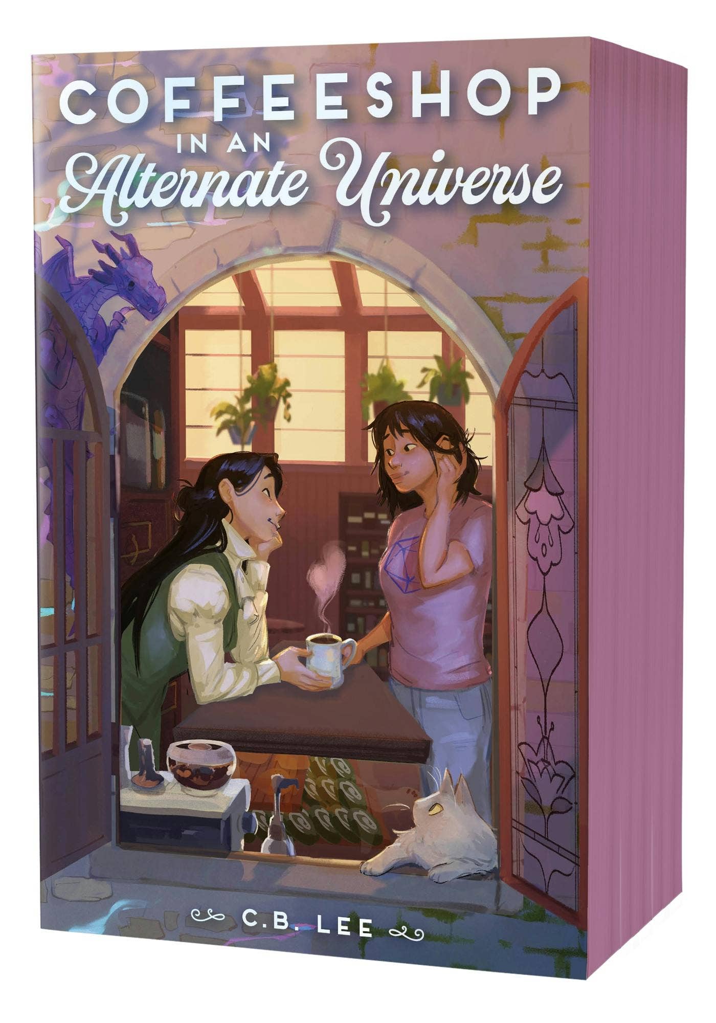 Coffeeshop in an Alternate Universe by C.B. Lee (Deluxe edition- Paperback)