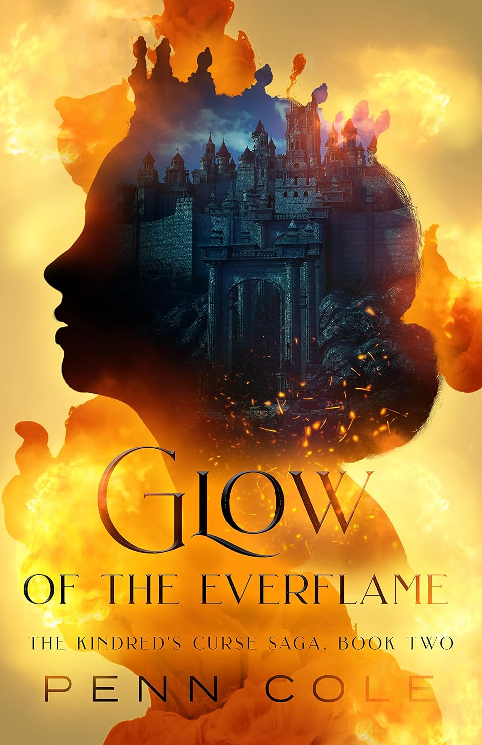 Glow of the Everflame by Penn Cole (Book #2: Deluxe edition-Paperback)