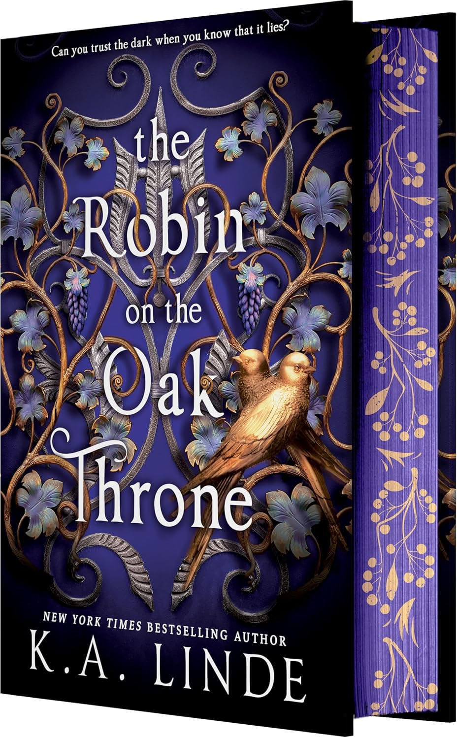 The Robin on the Oak Throne by K.A. Linde ( (Oak & Holly Cycle Series: Book #2-Hardcover)