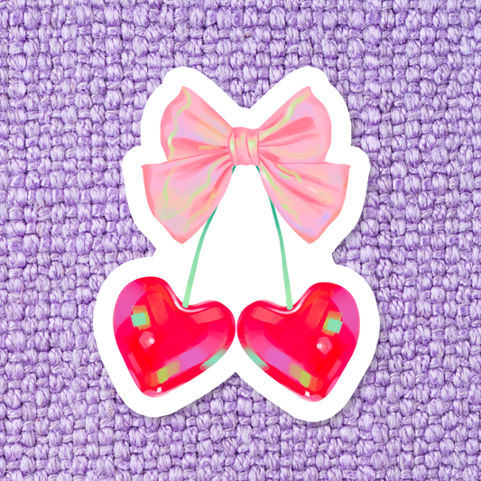 Cherry Girlie Sticker