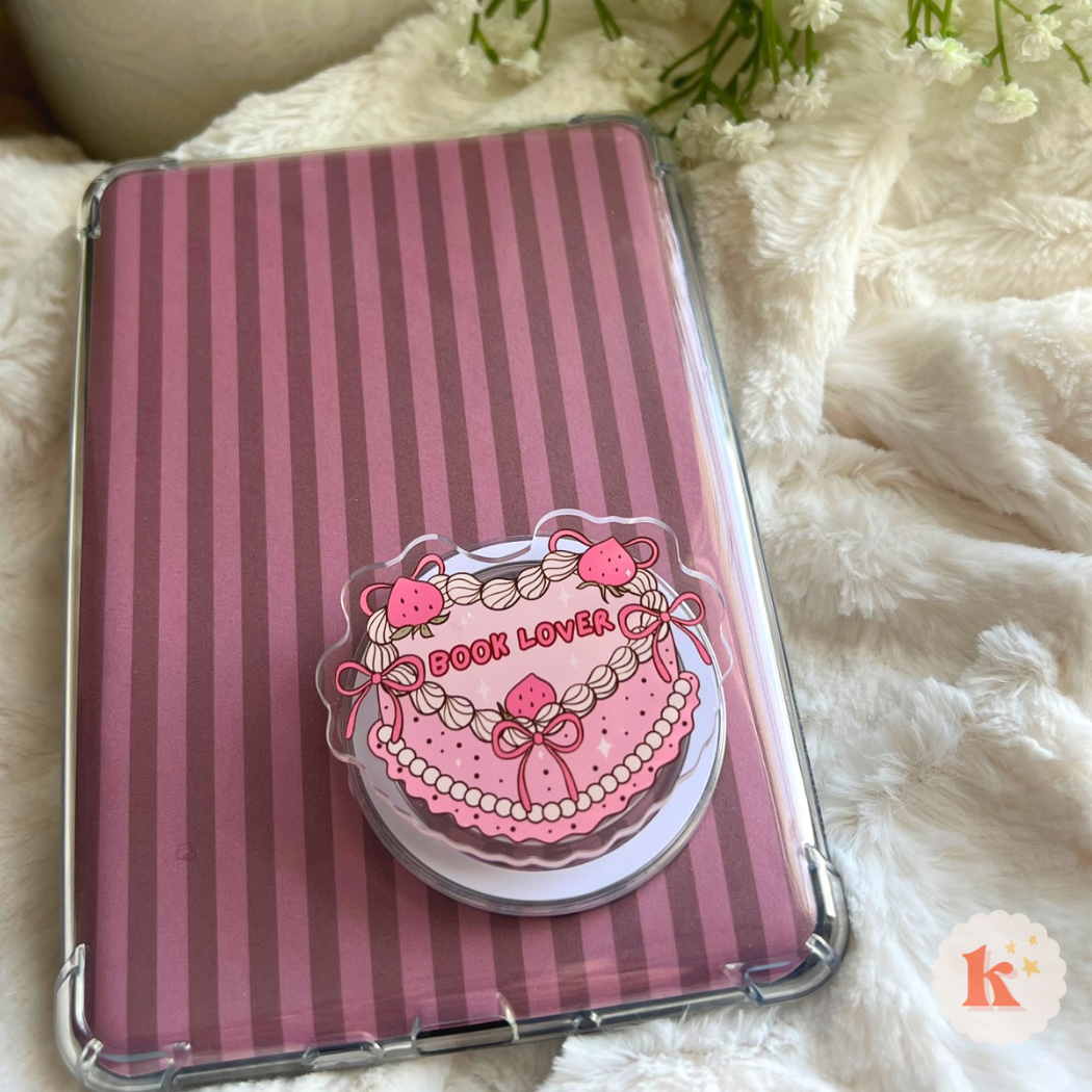 Book Lover Cake Device Grip