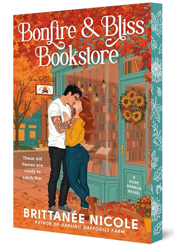 Bonfire and Bliss Bookstore (A Hope Harbor Novel) cover image