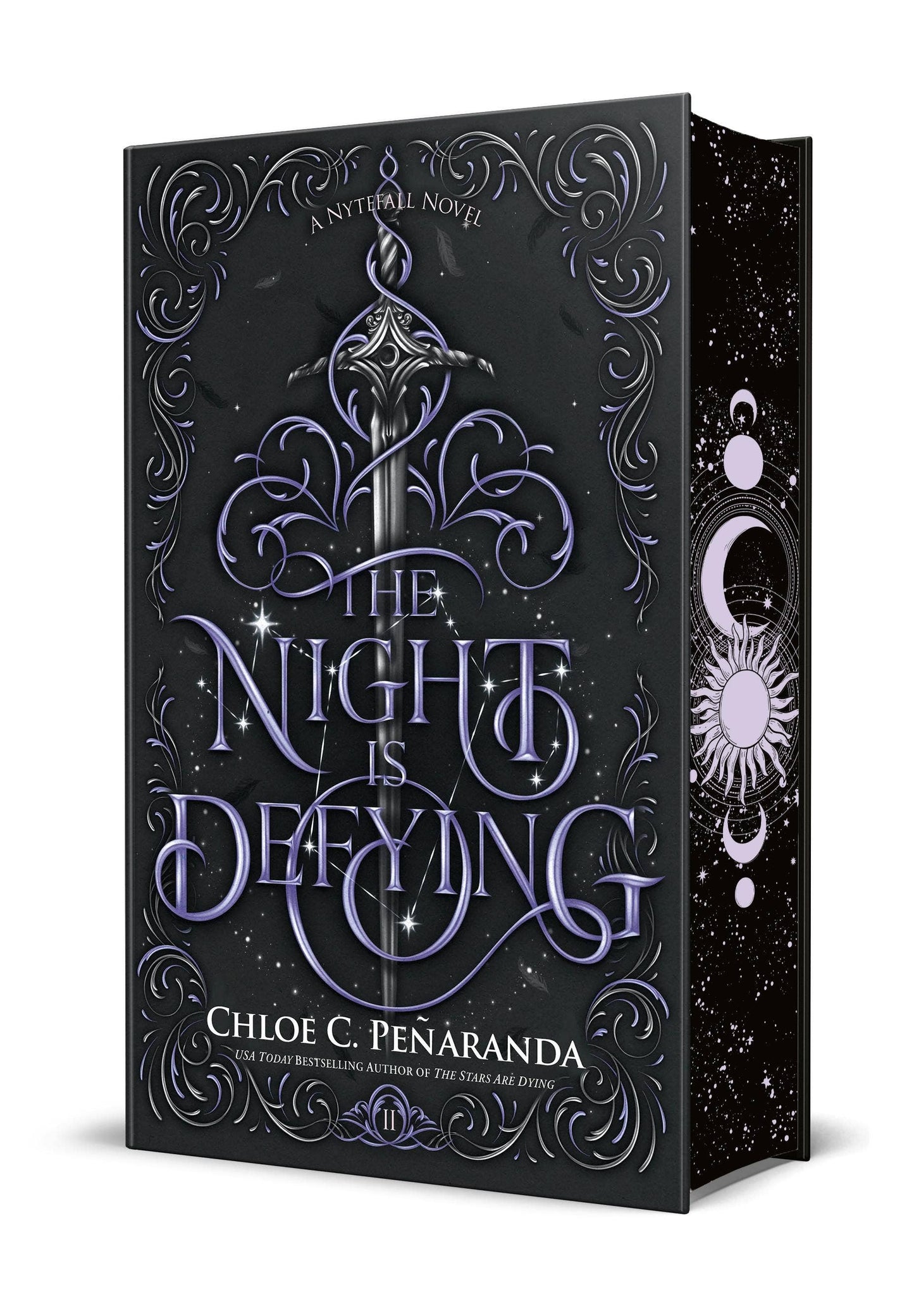 The Night Is Defying by Chloe C. Peñaranda (Nytefall Trilogy: Book #2- Special Edition: Hardcover)