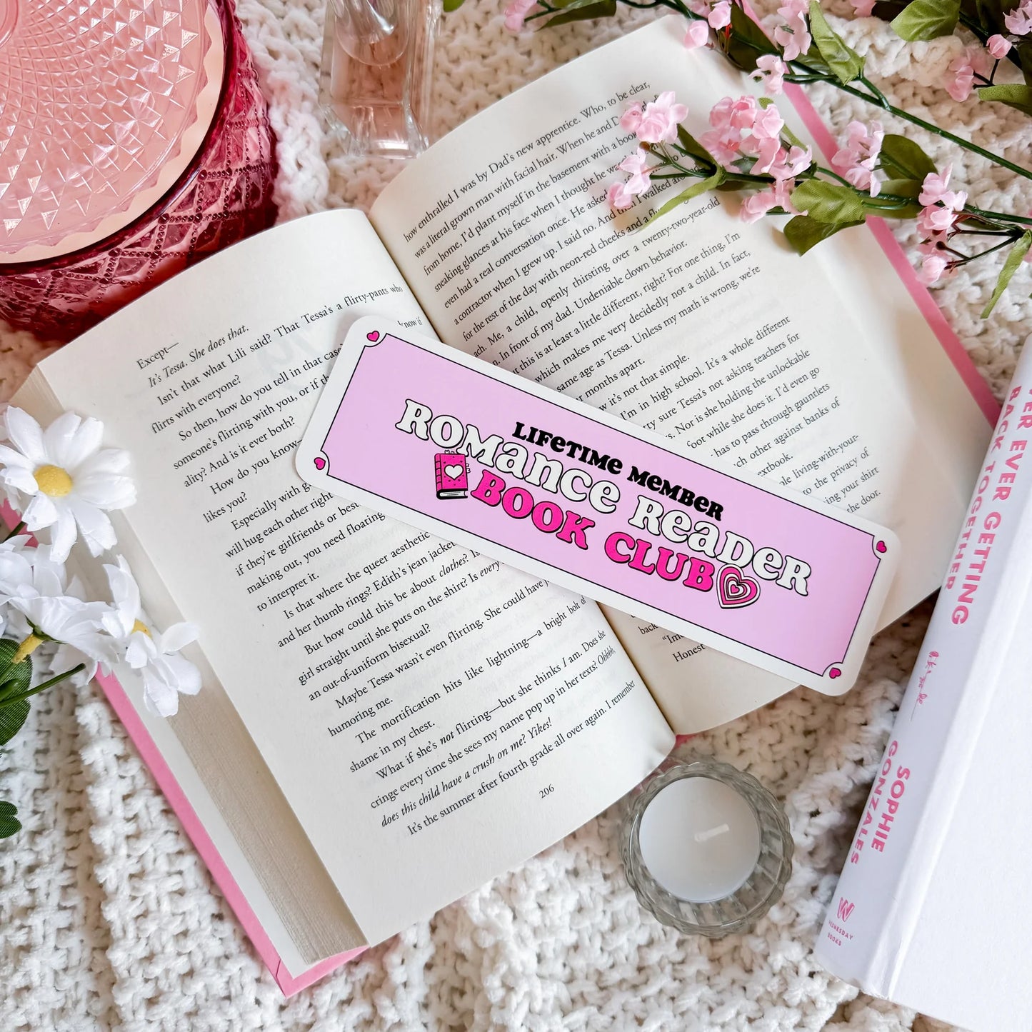 Romance Reader Book Club Bookmark