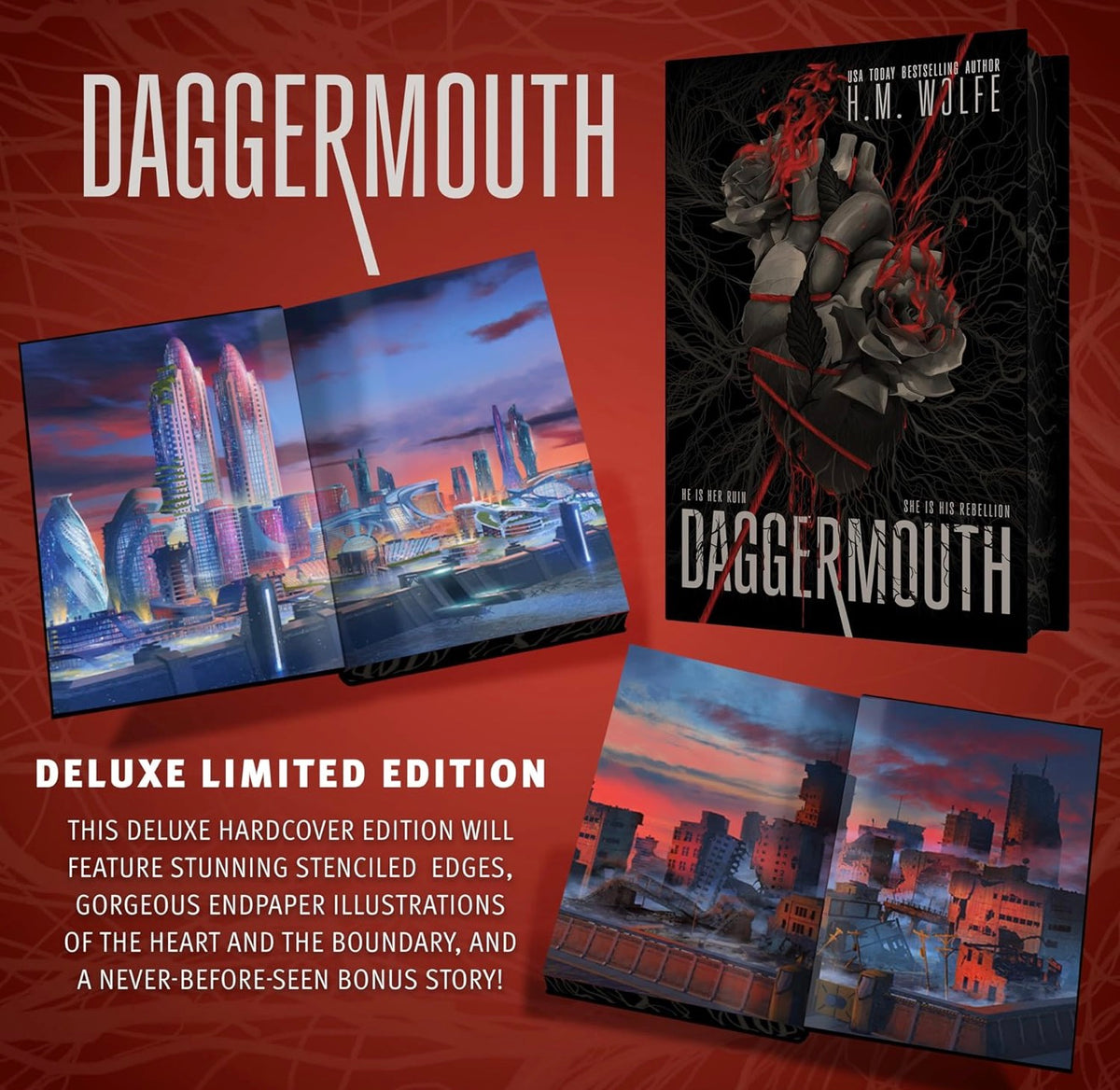 Daggermouth by H. M. Wolfe (The Heart Duology- Deluxe Edition)