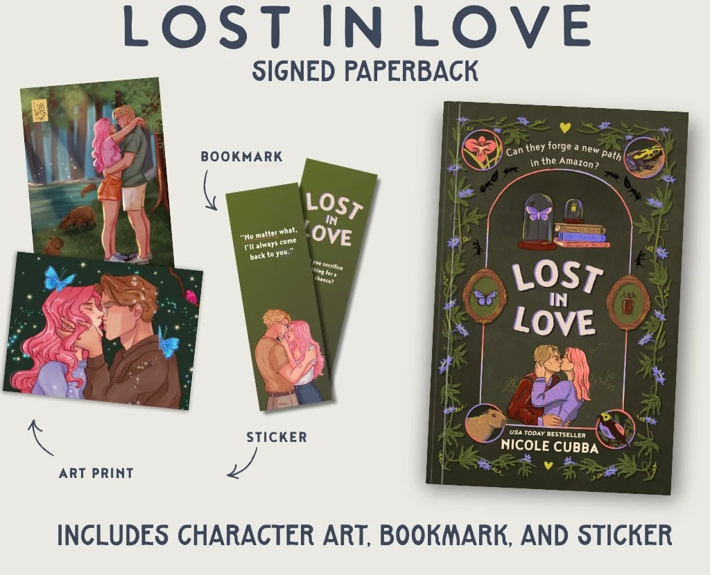 (Pre-Order: 12/8/26) Lost in Love by Nicole Cuba (Field Guides For Love series: Book #3)