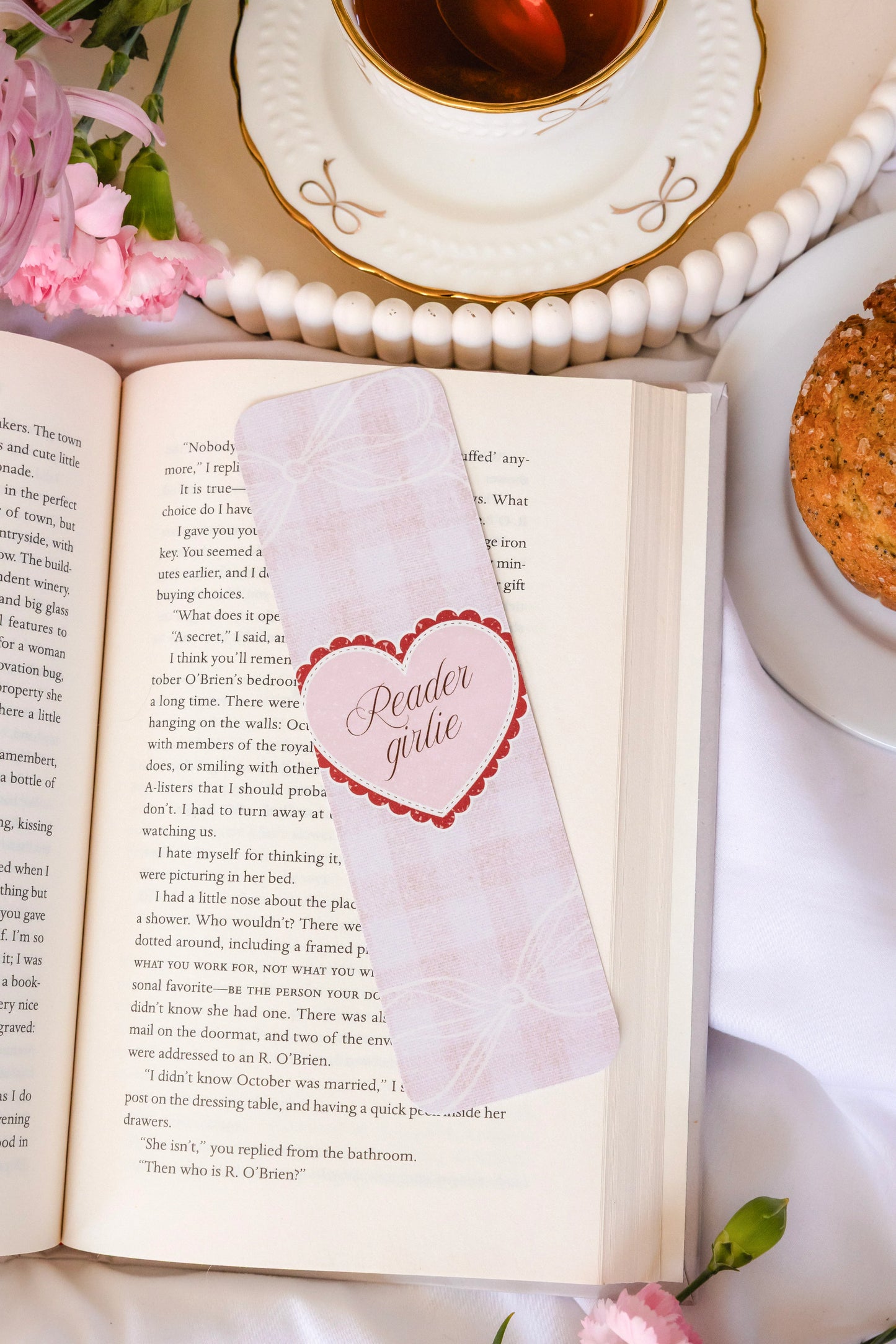 Reader Girlie Bookmark