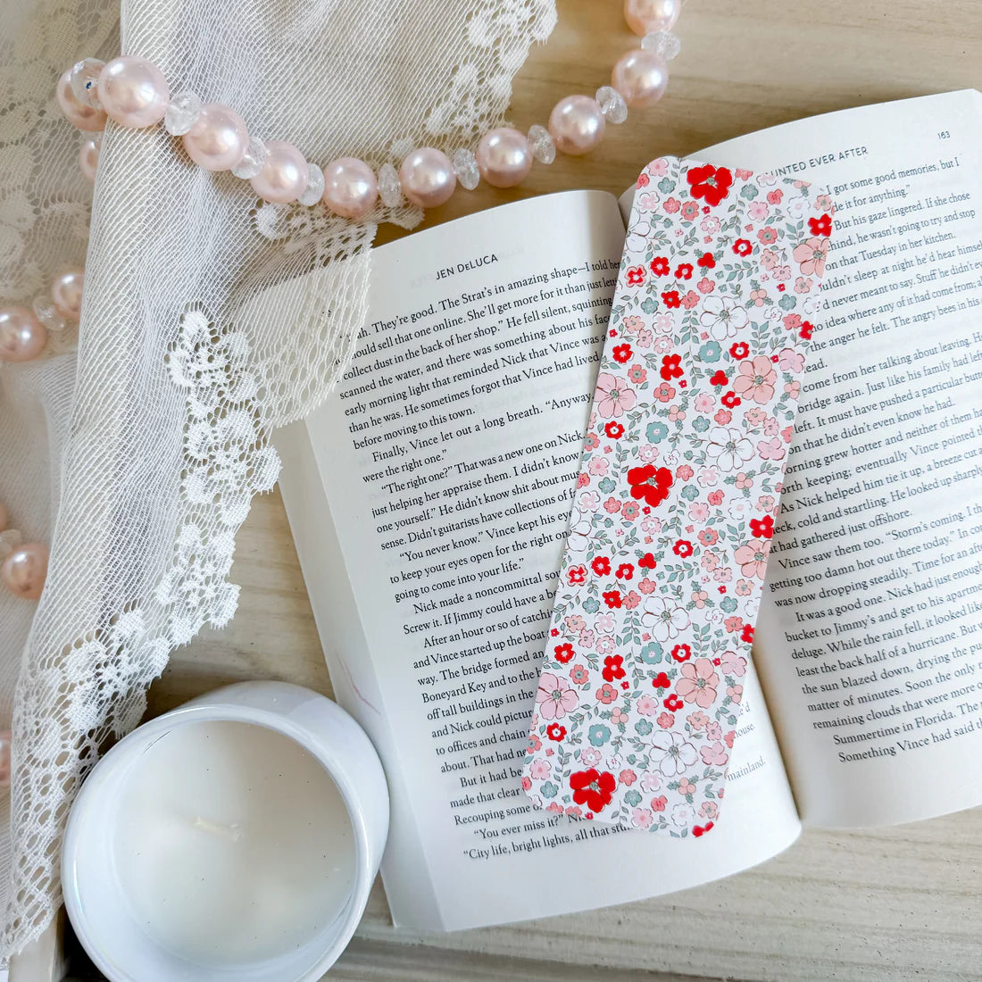 Spring Blooms Bookmark