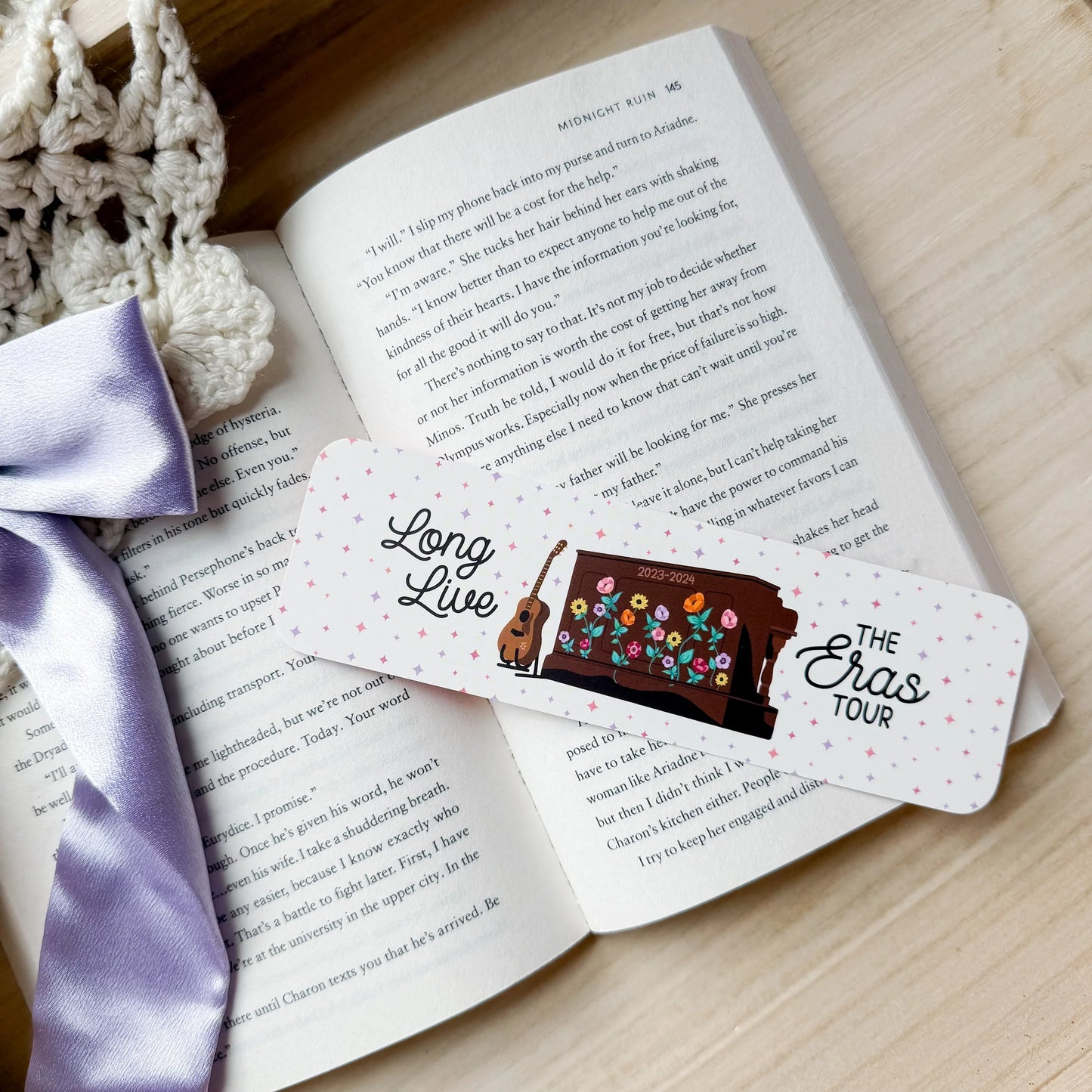 Long Live Piano Bookmark