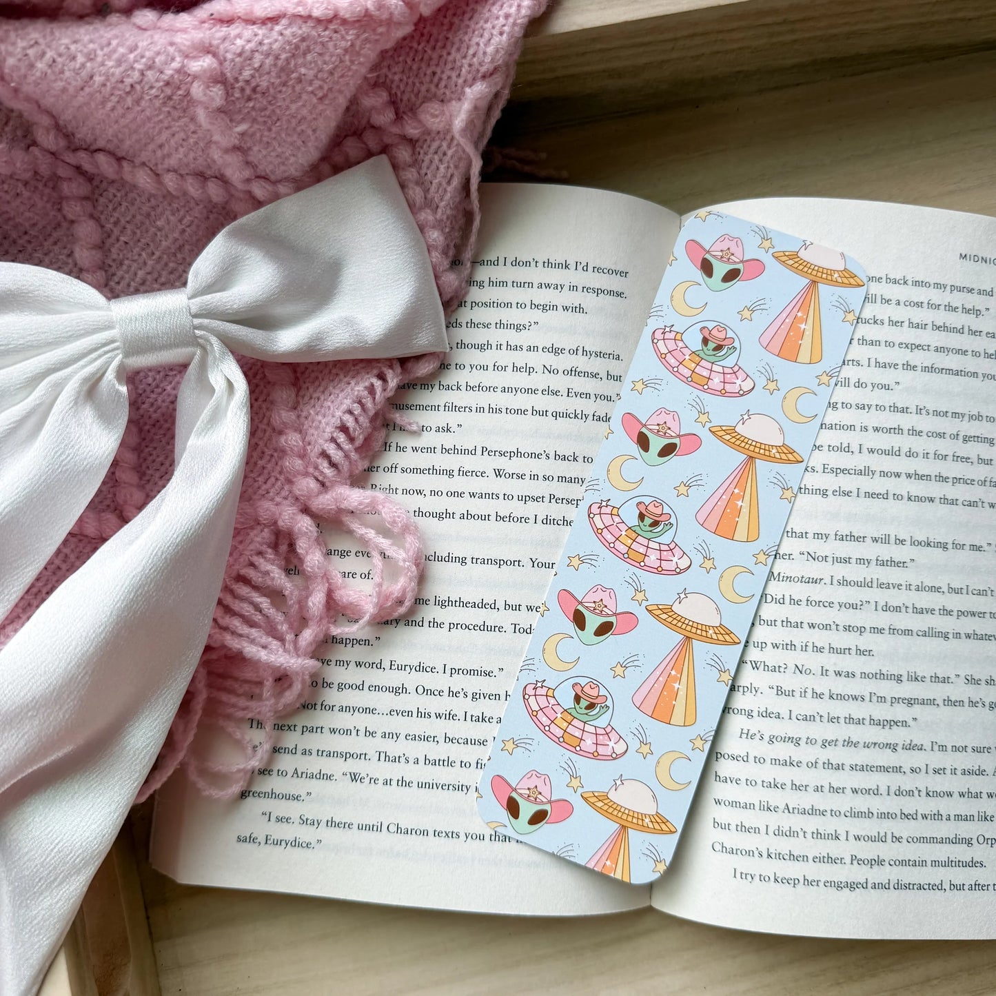 Beam Me Up Bookmark