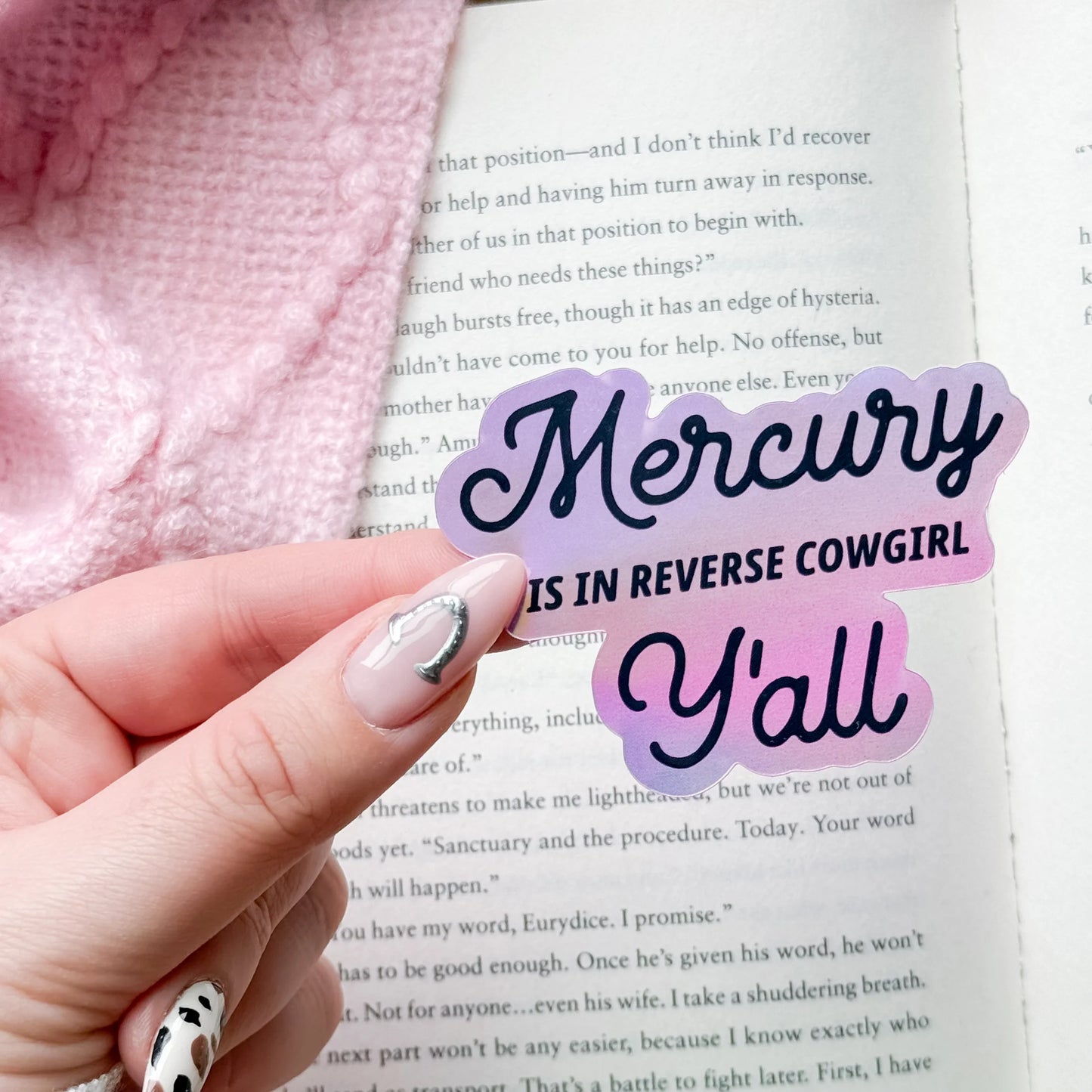 Reverse Cowgirl Sticker