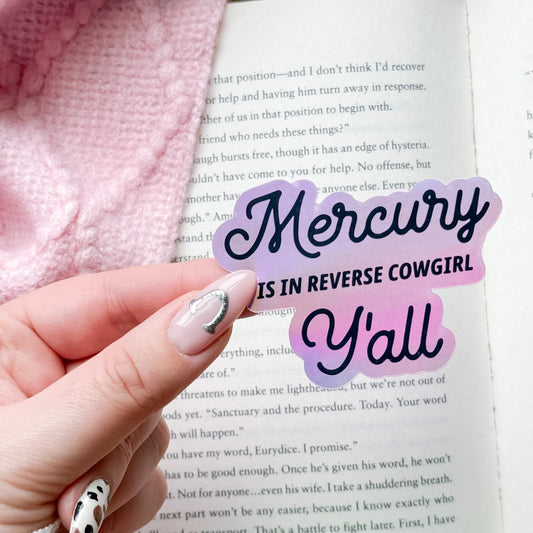 Reverse Cowgirl Sticker