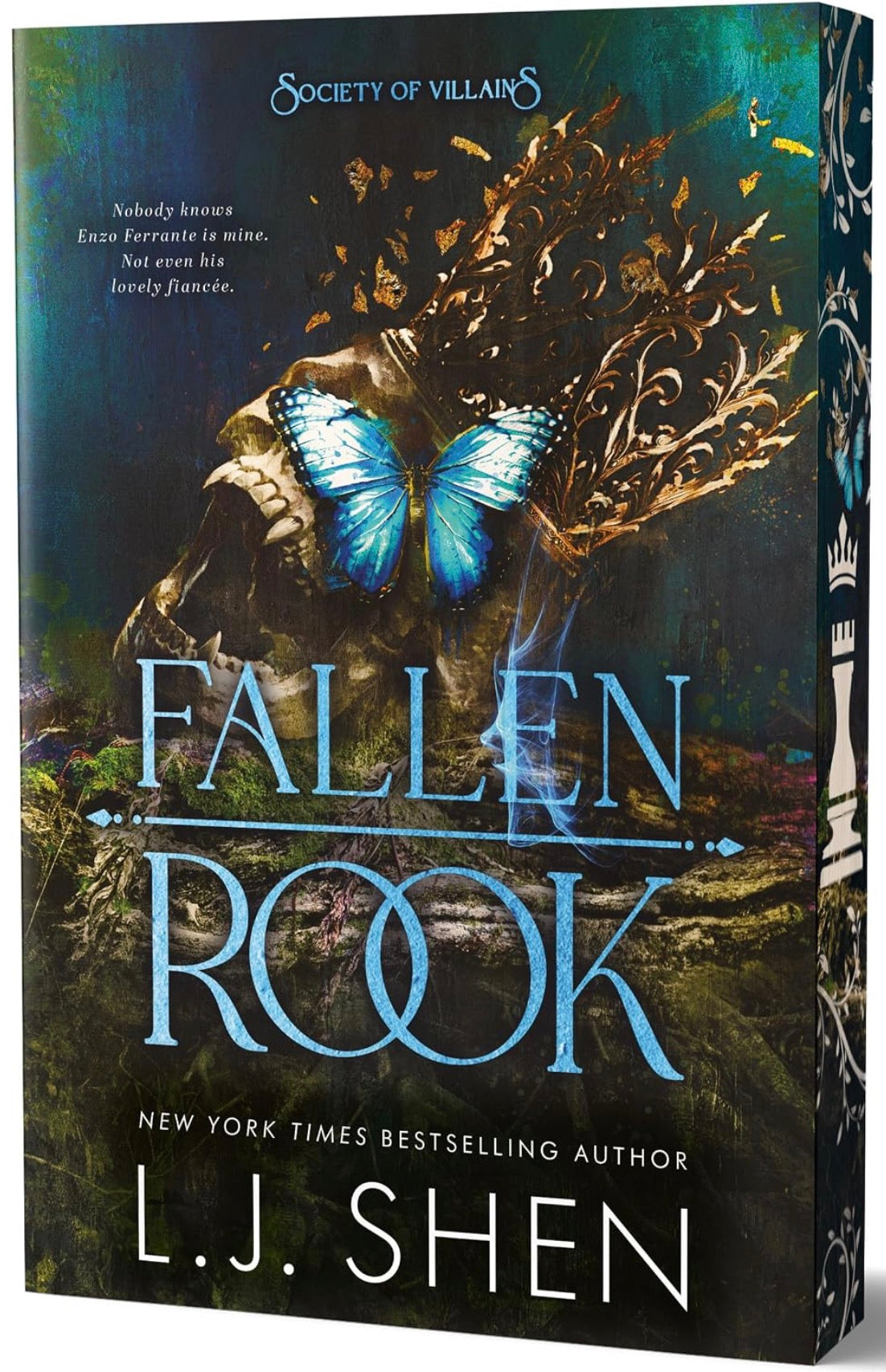 Fallen Rook by L.J. Shen (Society of Villains series: Book # 3-Deluxe Edition)