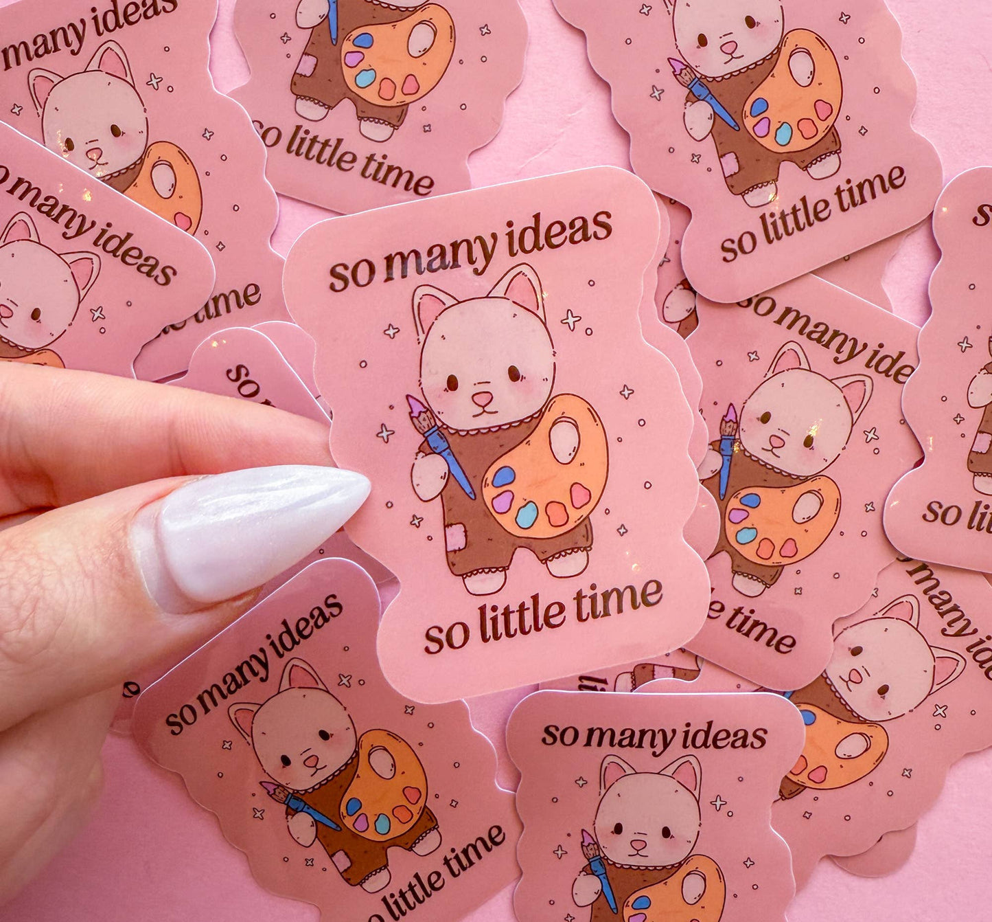 So Many Ideas Sticker