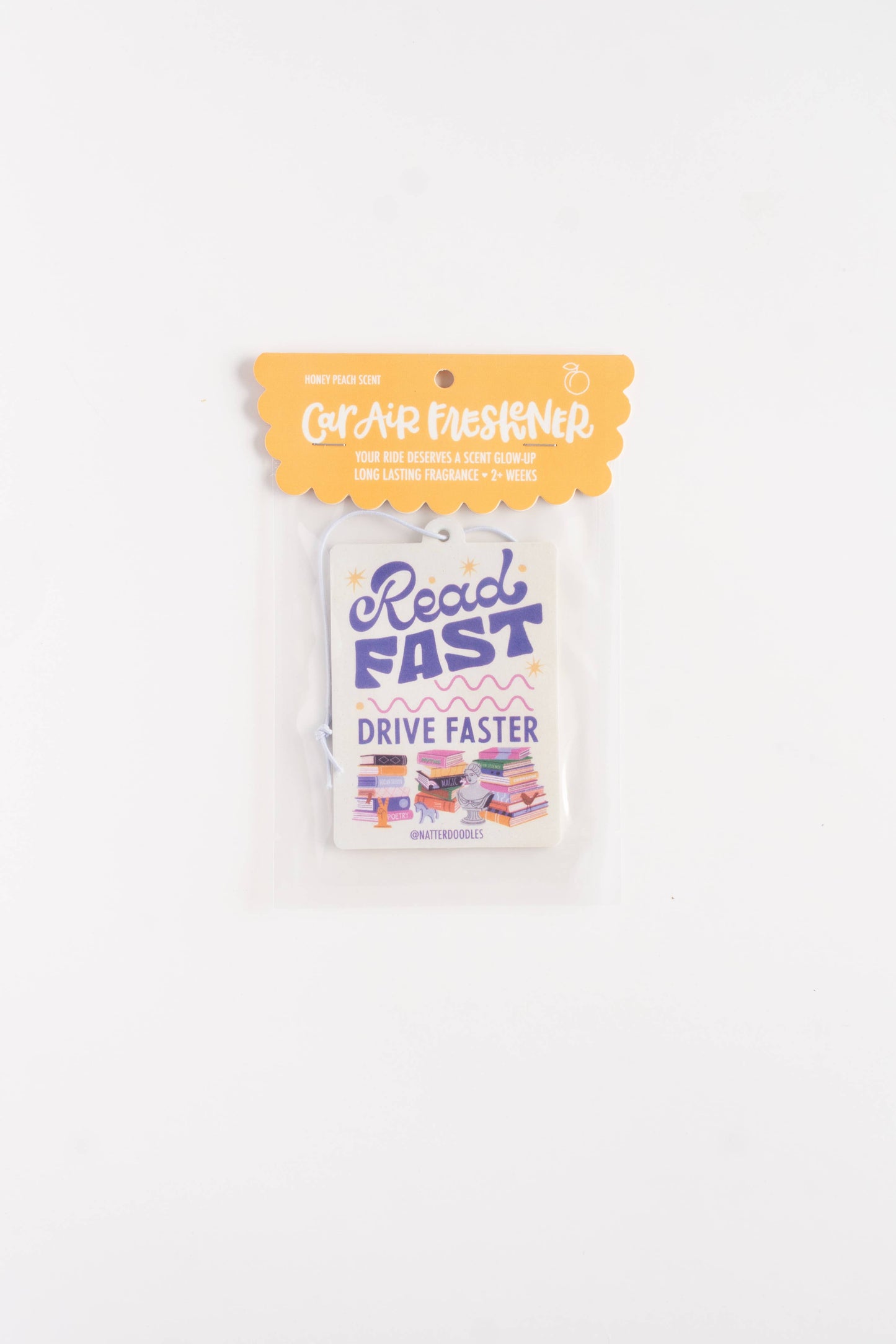 Read Fast Drive Faster Air Freshener