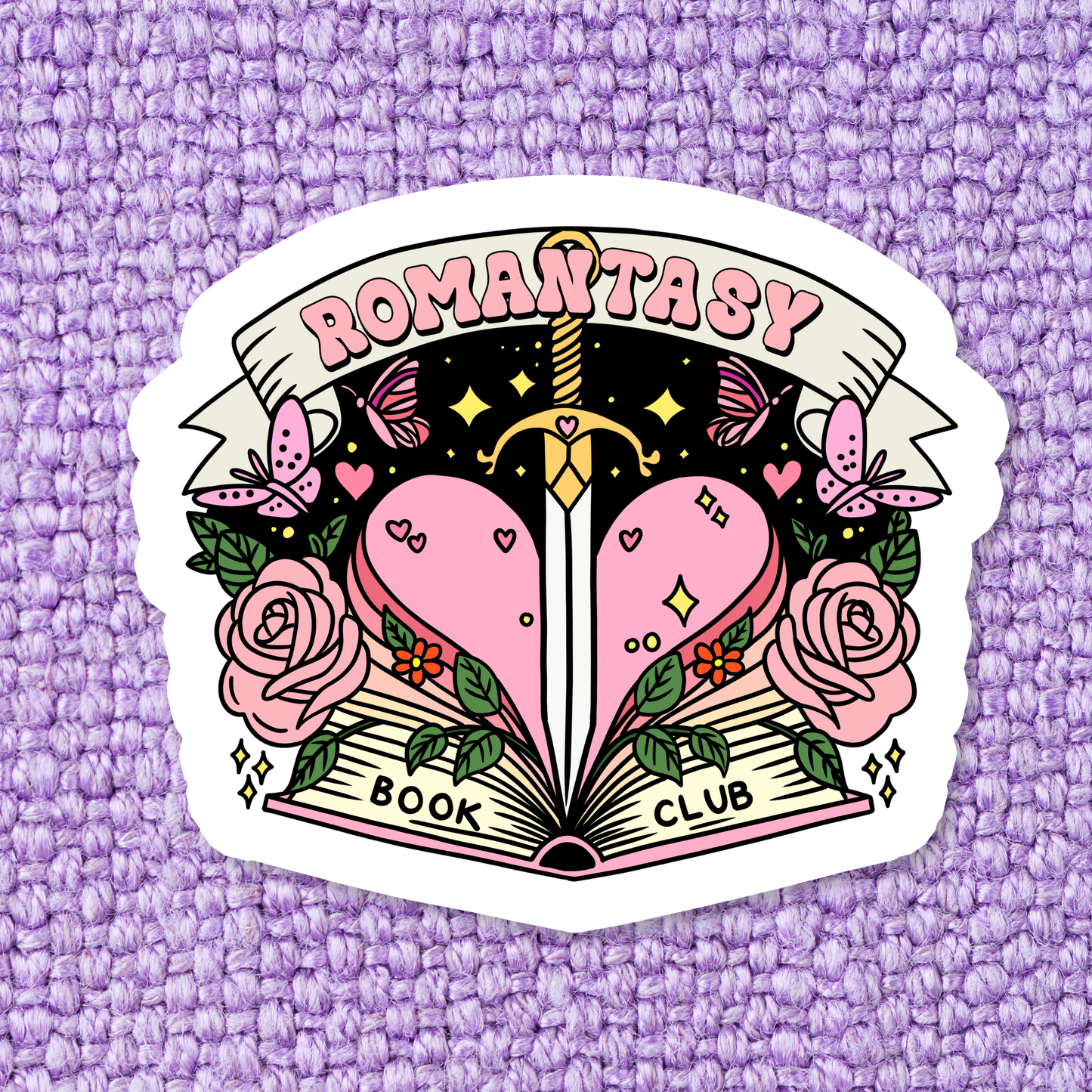 Romantasy Book Club Sticker