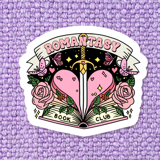 Romantasy Book Club Sticker