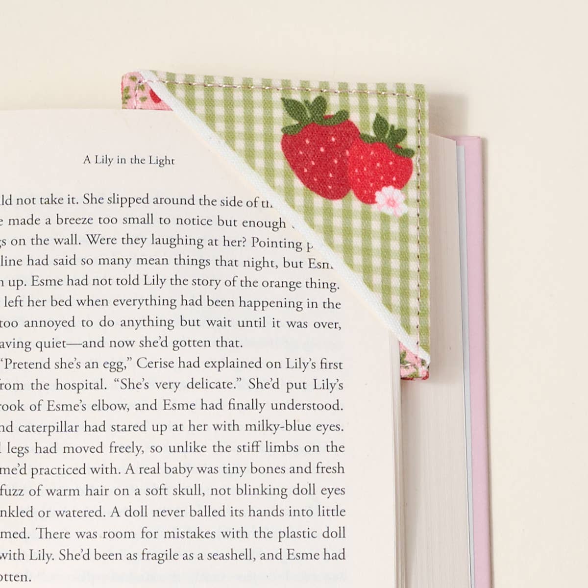Strawberry Fields Corner Bookmark