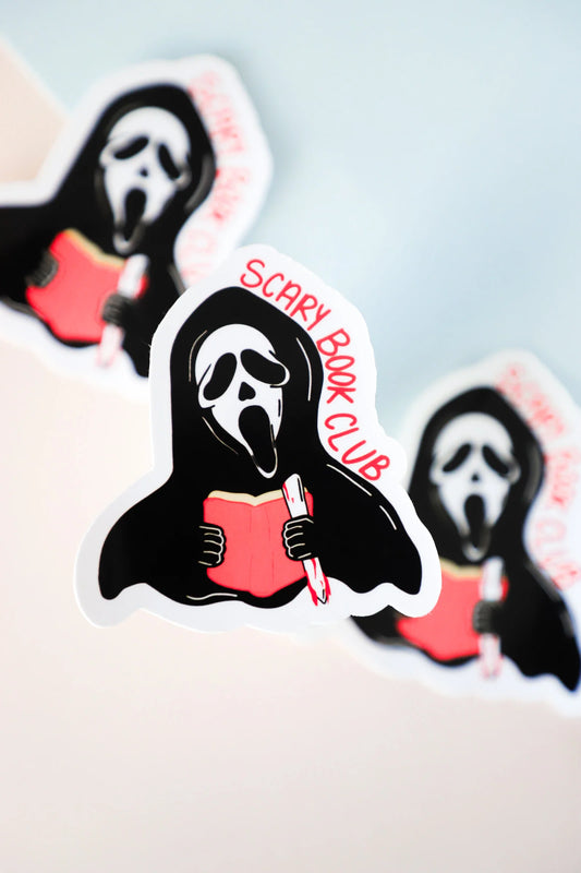 Scary Book Club Sticker