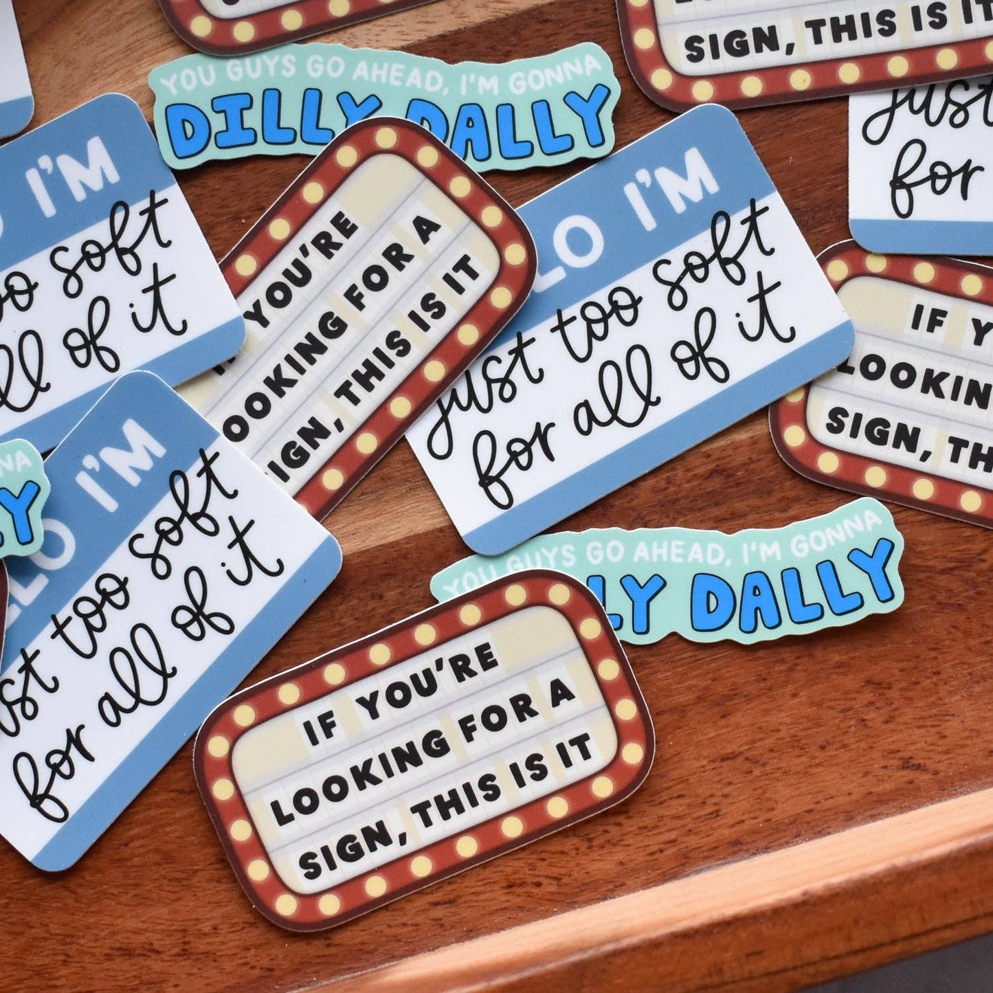 Looking for a Sign Sticker