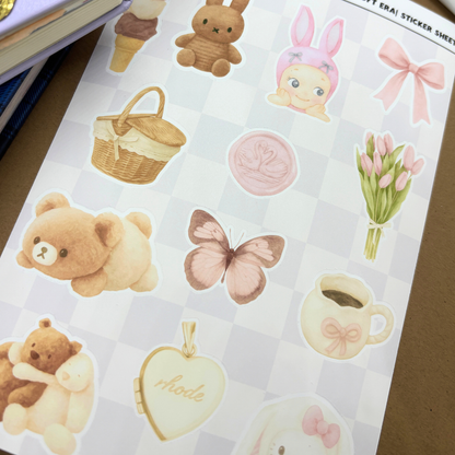 In My Soft Era Sticker Sheet