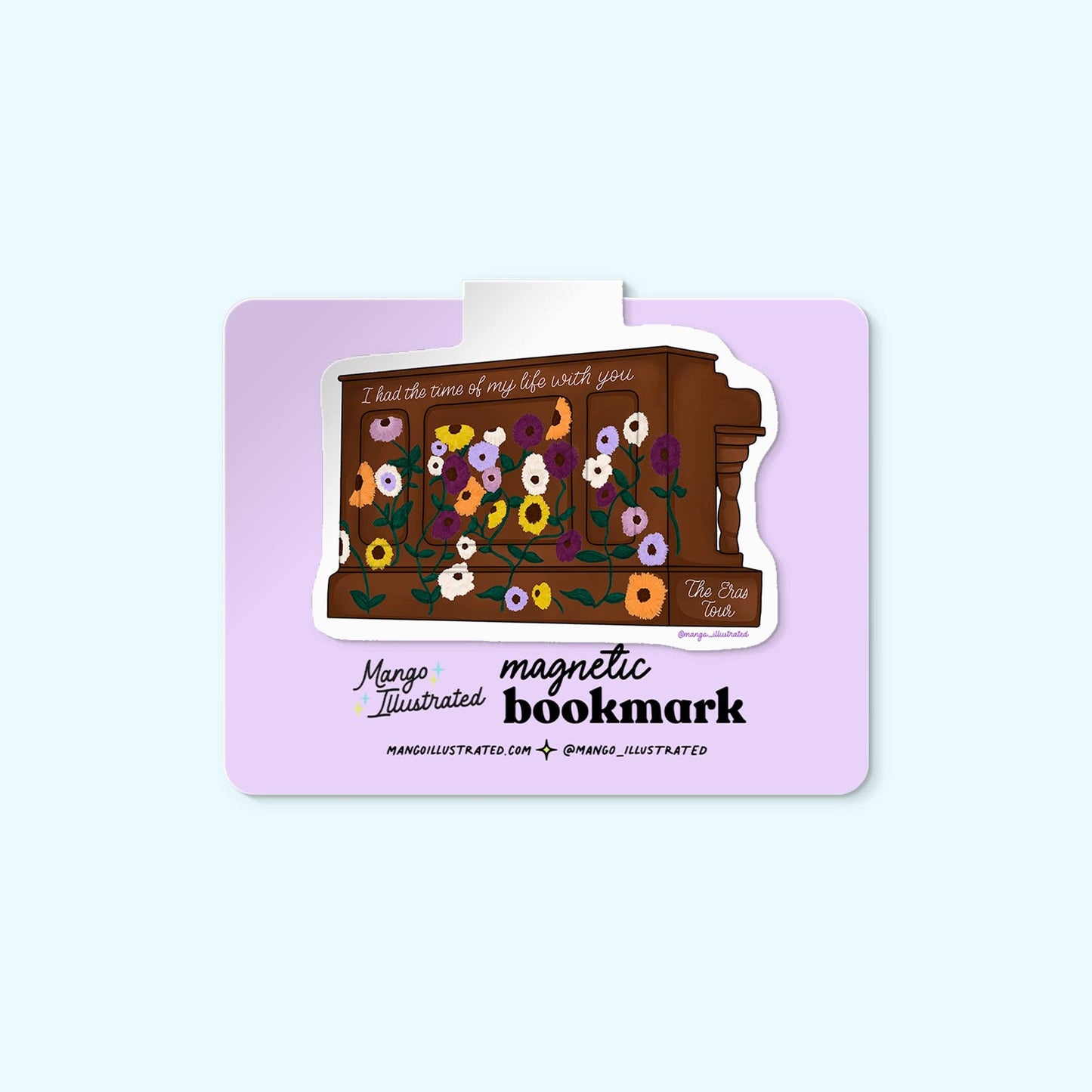 Eras Acoustic Piano magnetic bookmark