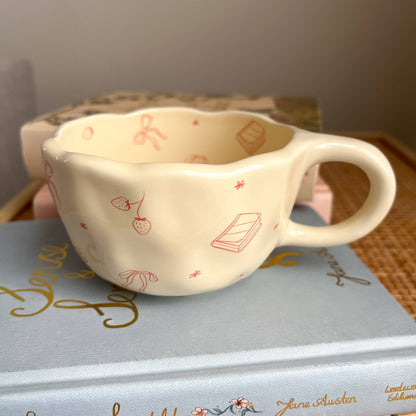 Bows and Books Mug