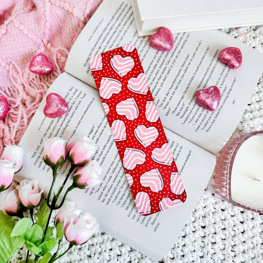 Valentine's Heart Cakes Bookmark