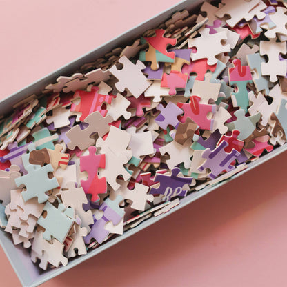 Romance Novels Bookshelf Puzzle