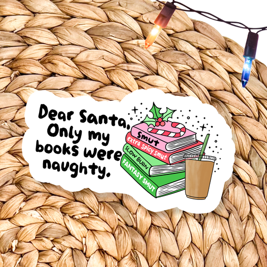 Naughty List Sticker