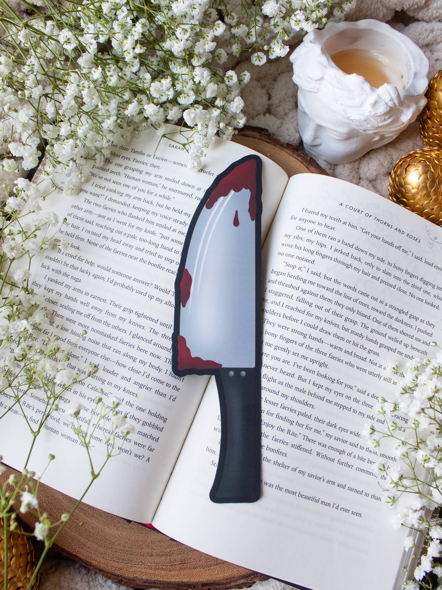 Knife Spooky Bookmark