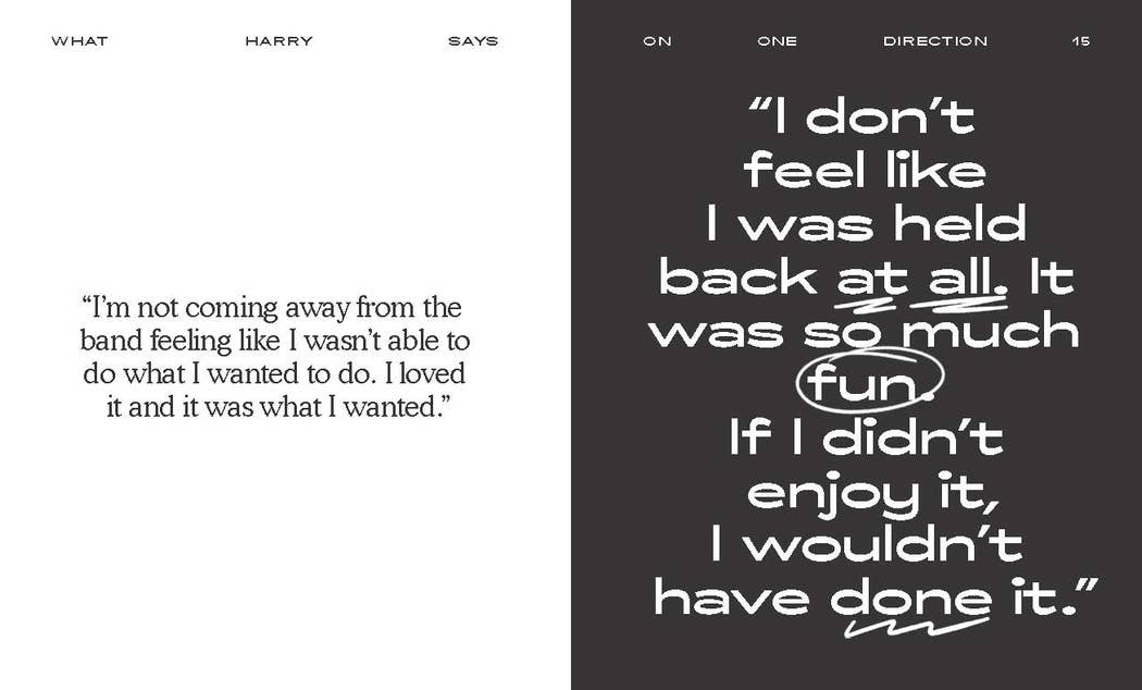 What Harry Says