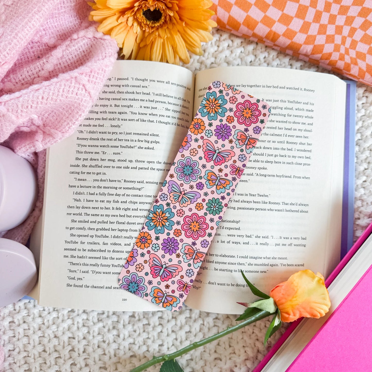 Groovy Butterflies Bookmark