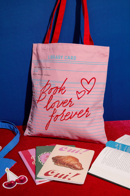 Book Lover Forever Tote Bag