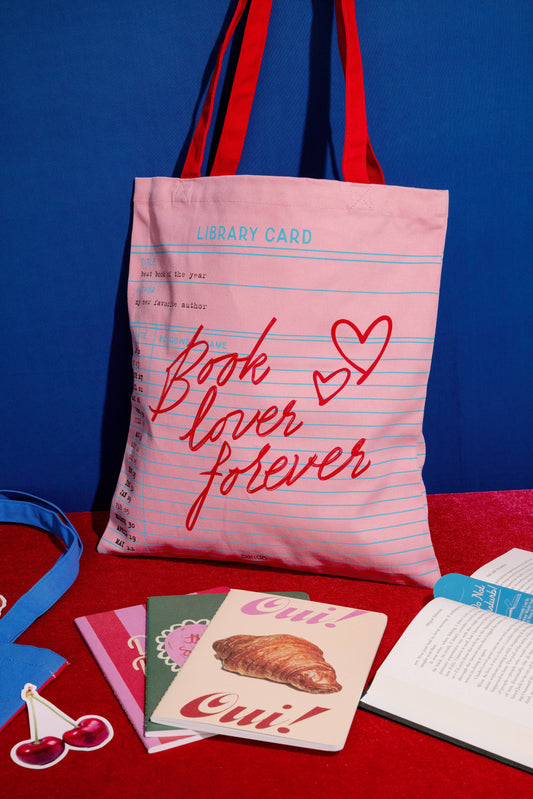 Book Lover Forever Tote Bag