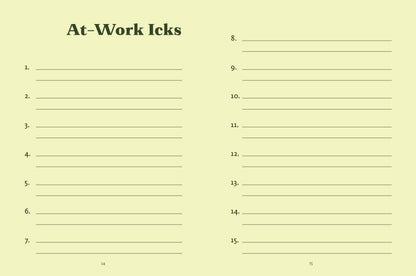 Ick Journal