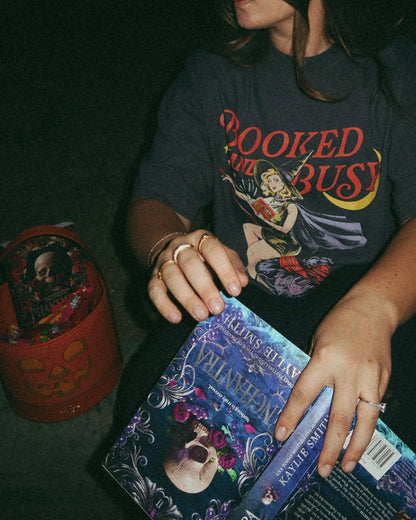 Booked & Busy Witch T-shirt
